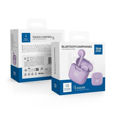 Blue star auricolare - blue,